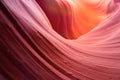 The Lower Antelope Canyon in the Navajo Reservation near Page, Arizona USA Royalty Free Stock Photo