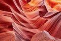 Lower Antelope Canyon in the Navajo Reservation near Page, Arizona USA Royalty Free Stock Photo