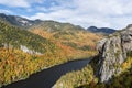 Lower Ausable Lake and Adirondack Mountains