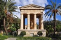 Lower Barracca gardens in Valletta Royalty Free Stock Photo