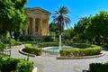 Lower Barrakka Gardens, Valetta, Malta Royalty Free Stock Photo