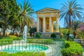 Lower Barrakka Gardens in Valletta, Malta