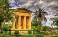 Lower Barrakka Gardens in Valletta Royalty Free Stock Photo