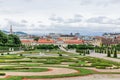 The Lower Belvedere and gardens in Vienna, Austria