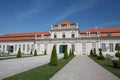 Lower Belvedere Palace building was completed in the year 1716 i