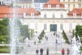 Lower Belvedere Palace And Fountain, Austria