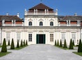 The Lower Belvedere, Vienna, Austria Royalty Free Stock Photo