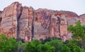 Lower Calf Creek Falls views from the hiking trail Grand Staircase-Escalante National Monument between Boulder and Escalante off H Royalty Free Stock Photo