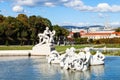 Lower cascade in Belvedere garden, Vienna