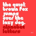 Lower case alphabet