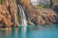Lower Duden Waterfall Antalya Turkey January Royalty Free Stock Photo