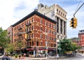 Lower East Side Tenement Museum located at 97 and 103 Orchard Street in the Lower East Side Royalty Free Stock Photo