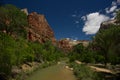 Lower Emerald Pool Trail L Royalty Free Stock Photo