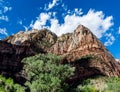 The Lower Emerald Pool Trail in Zion National Park Royalty Free Stock Photo