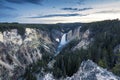 Lower Fall and River viewed from Artist Point, Grand Canyon at Y