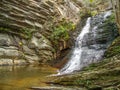 Lower Falls at Hanging Rock State Park