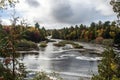 Lower Falls, Tahquamenon Falls State Park, Chippewa County, Michigan, USA Royalty Free Stock Photo