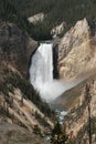 Lower Falls Yellowstone River Royalty Free Stock Photo