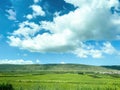 Lower Galilee panorama at spring time Royalty Free Stock Photo