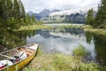 Lower Kananaskis Lake Royalty Free Stock Photo