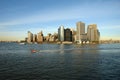 Lower Manhattan Skyline Royalty Free Stock Photo