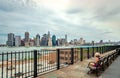 Lower Manhattan Skyline from Brooklyn Heights Promenade.