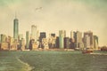 Lower Manhattan Skyline Royalty Free Stock Photo