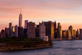 Lower Manhattan Skyline Royalty Free Stock Photo