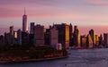 Lower Manhattan Skyline Royalty Free Stock Photo