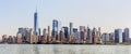 Lower Manhattan Skyline, NYC Royalty Free Stock Photo