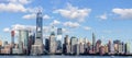 Lower Manhattan Skyline, NYC Royalty Free Stock Photo