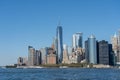 Lower Manhattan Skyline, NYC, USA Royalty Free Stock Photo