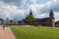 The Lower market square with city church in Freudenstadt.