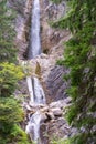 Lower Martuljek Waterfall in the Julian Alps, Slovenia