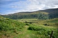 Lower part of path going down into Bannerdale, Lake District