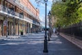 Lower Pontalba Building along Jackson Square in New Orleans Royalty Free Stock Photo