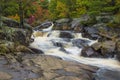 Lower Rosseau Falls, Muskoka, Ontario Royalty Free Stock Photo