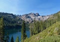 Lower Sardine Lake, Sierra Buttes Royalty Free Stock Photo