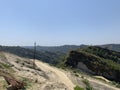 Lower Shivalik mountains of Jammu near border area of jammu