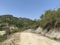 Lower Shivalik mountains of Jammu near border area of jammu