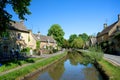 Lower Slaughter (editorial) Royalty Free Stock Photo