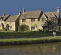 Lower slaughter village Royalty Free Stock Photo