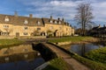 Lower Slaughter Village Royalty Free Stock Photo