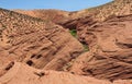 Lower slot canyon,Antelope Valley,Page,arizona Royalty Free Stock Photo