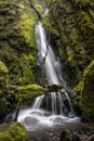 Lower Soda Creek waterfall in Oregon