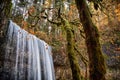 Lower South Falls in autumn, Silver Falls State Park, Oregon Royalty Free Stock Photo