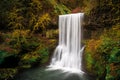 Lower South Falls at Silver Falls State Park Royalty Free Stock Photo