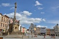 Lower Square in Olomouc Royalty Free Stock Photo