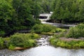 Lower Tahquamenon Falls In Summer Royalty Free Stock Photo