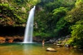 Lower Tavoro Waterfalls in Bouma National Heritage Park, Taveuni Island, Fiji